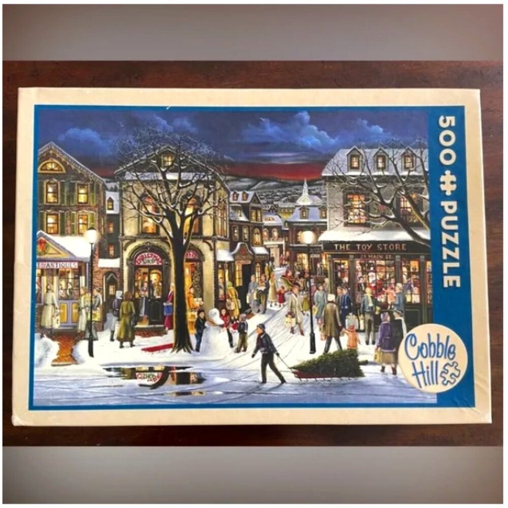 Cobble Hill Tis the Season 500 piece puzzle Christmas Holidays